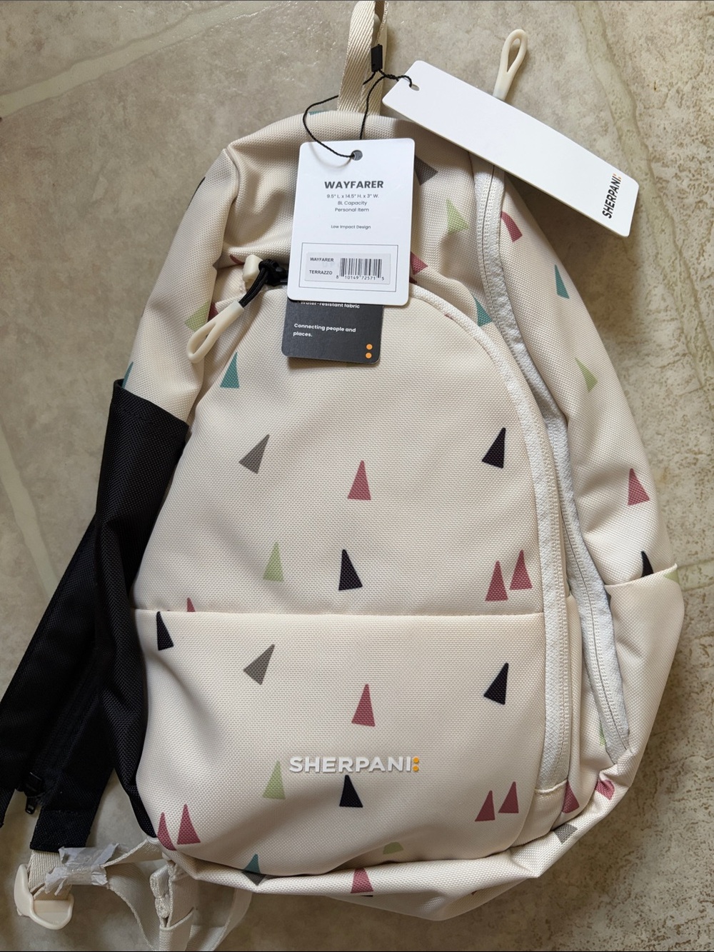 Sherpani Wayfarer Convertible sling to backpack